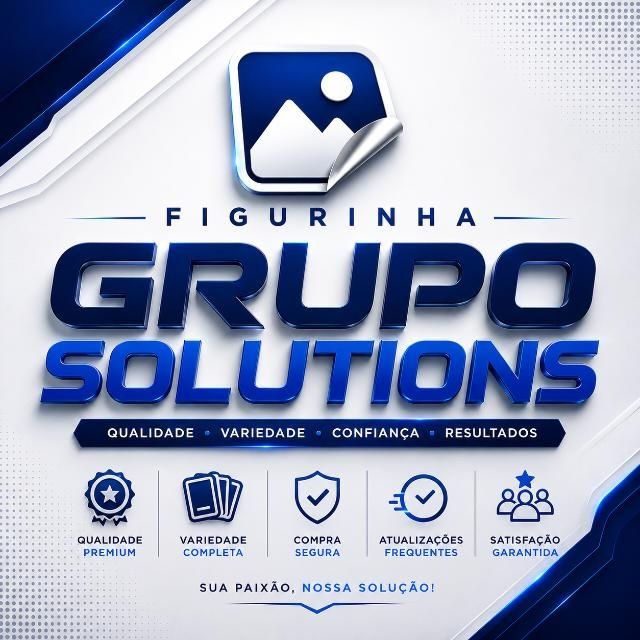FIGURINHAS GRUPO SOLUTIONS